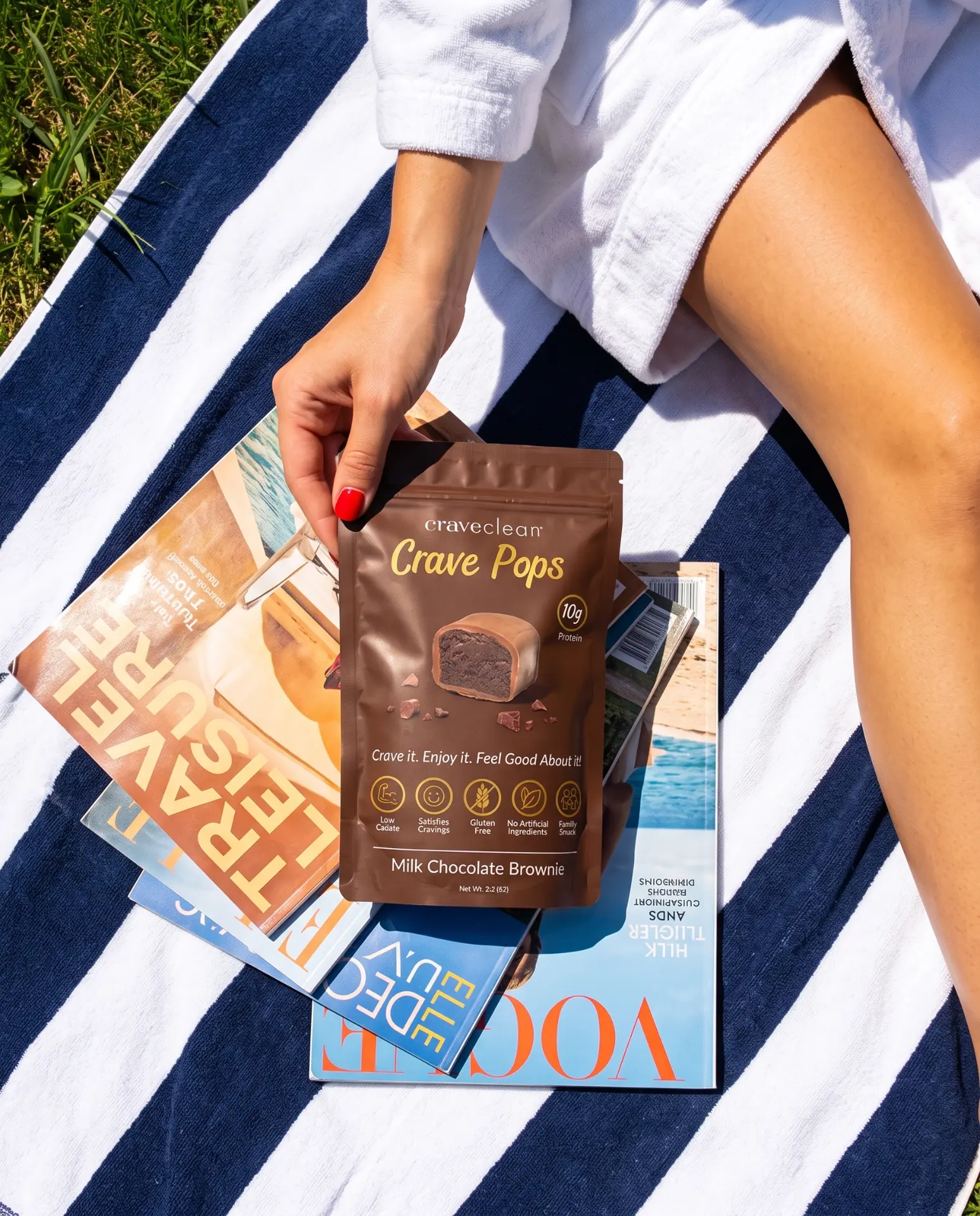 Crave Pops brownie social image