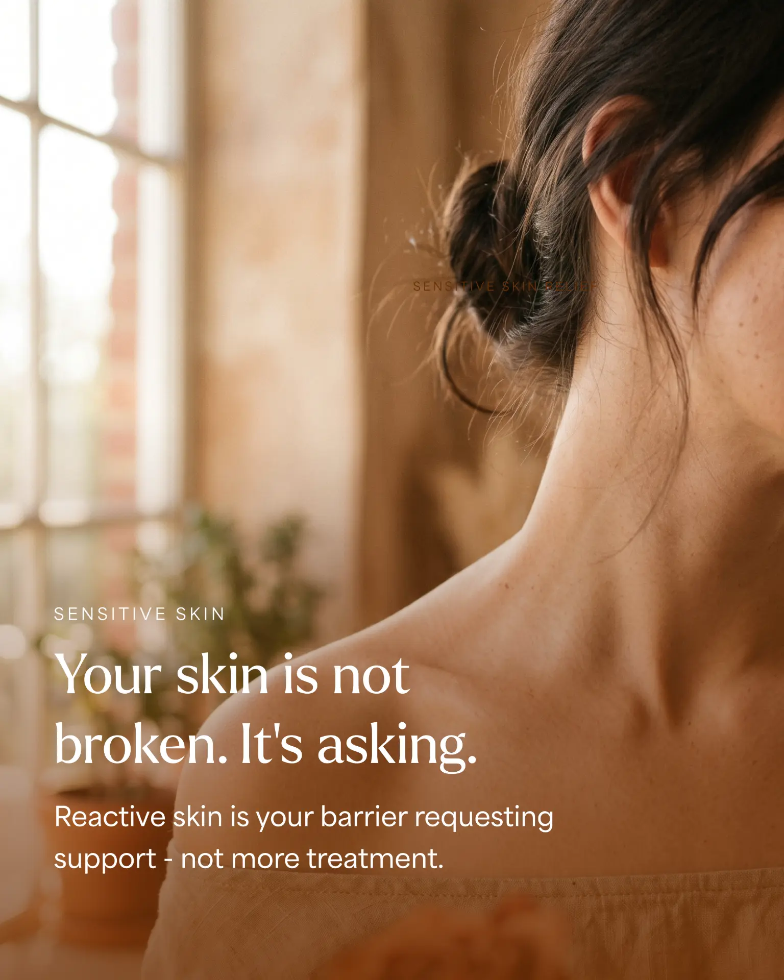 Goddessance sensitive skin campaign post