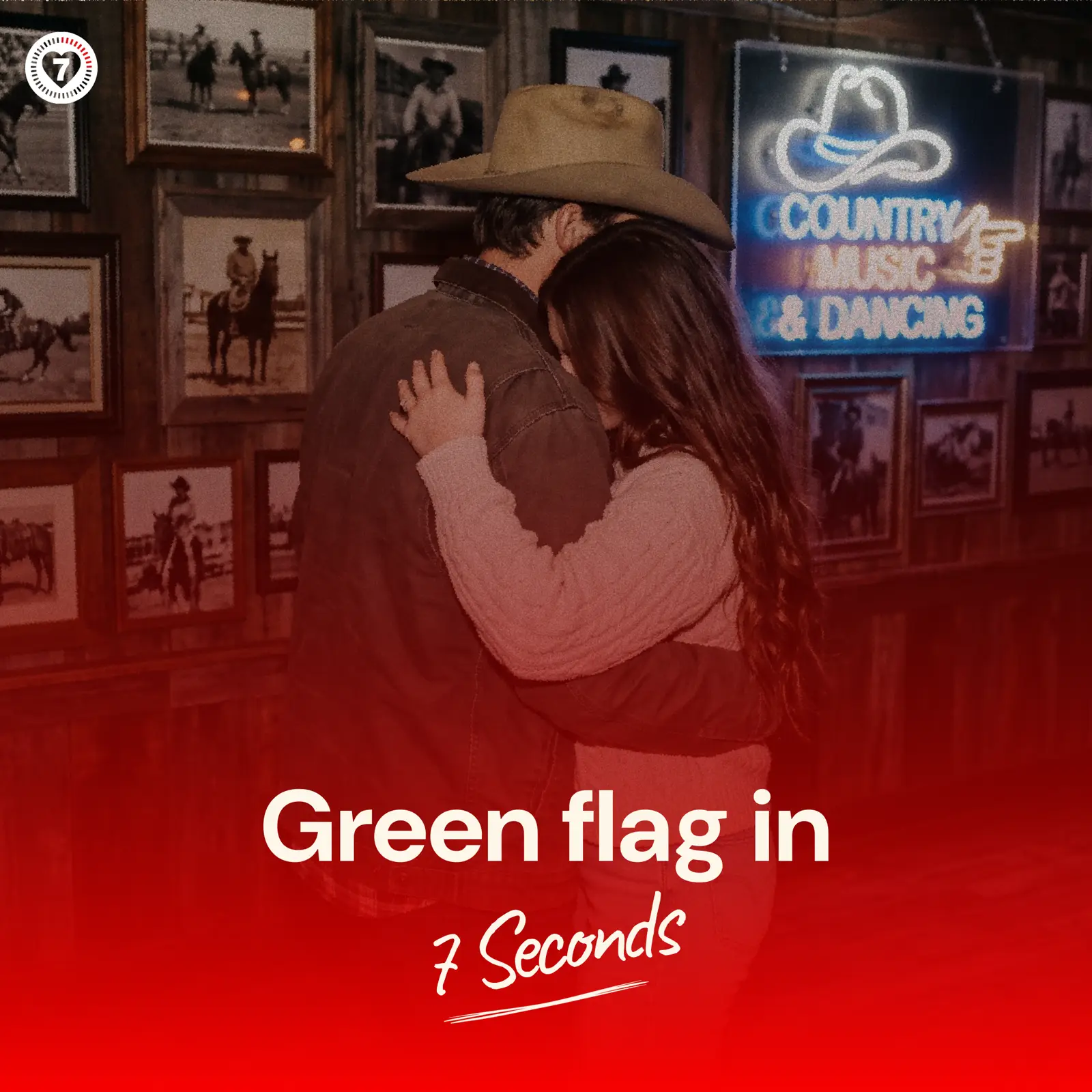 7 Seconds Dating profile video interface visual